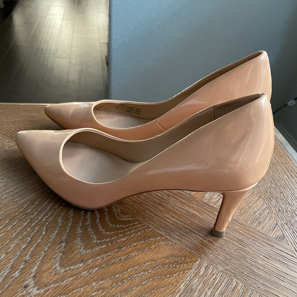 Badgley Mischka patent heels 7M